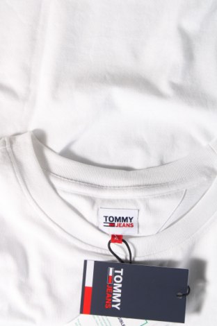 Damski T-shirt Tommy Jeans, Rozmiar XL, Kolor Biały, Cena 181,25 zł