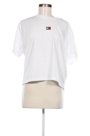 Damski T-shirt Tommy Jeans, Rozmiar XL, Kolor Biały, Cena 163,13 zł
