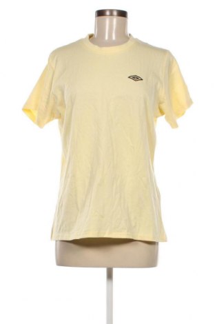 Damen T-Shirt Umbro, Größe L, Farbe Gelb, Preis 6,63 €