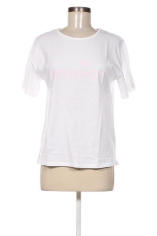 Damen T-Shirt United Colors Of Benetton, Größe S, Farbe Weiß, Preis 11,06 €