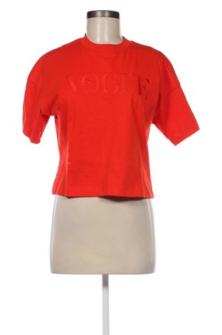 Γυναικείο t-shirt Vogue, Μέγεθος S, Χρώμα Κόκκινο, Τιμή 17,01 €