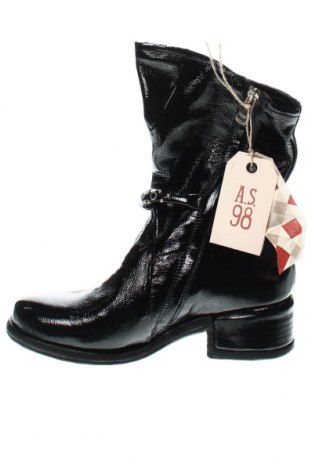 Γυναικεία μποτάκια A.S. 98, Μέγεθος 38, Χρώμα Μαύρο, Τιμή 93,43 €