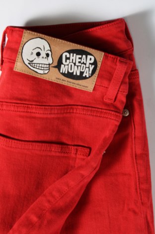 Damen Jeans Cheap Monday, Größe M, Farbe Rot, Preis € 5,05