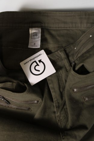 Γυναικείο Τζίν Clothing & Co, Μέγεθος S, Χρώμα Πράσινο, Τιμή 4,75 €