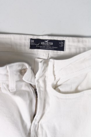 Γυναικείο Τζίν Hollister, Μέγεθος XXS, Χρώμα Λευκό, Τιμή 8,25 €