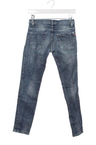Damskie jeansy Logo, Rozmiar S, Kolor Niebieski, Cena 17,62 zł