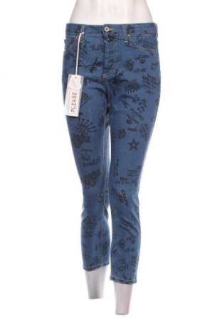 Dámske džínsy  Please, Veľkosť S, Farba Modrá, Cena  11,62 €
