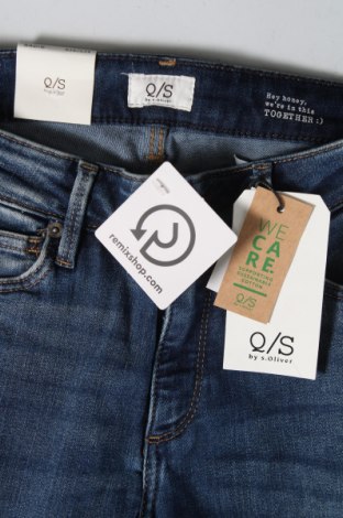 Damskie jeansy Q/S by S.Oliver, Rozmiar XS, Kolor Niebieski, Cena 53,33 zł