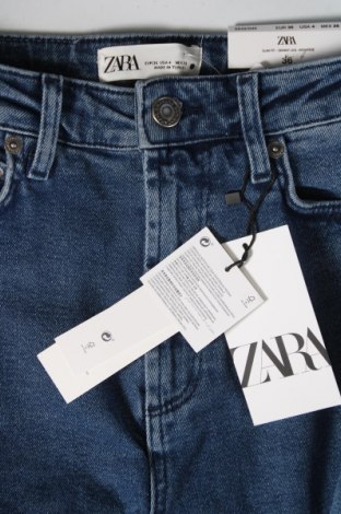 Dámske džínsy  Zara, Veľkosť XXS, Farba Modrá, Cena  8,91 €