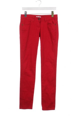 Dámské džíny  Zara Trafaluc, Velikost S, Barva Červená, Cena  164,00 Kč