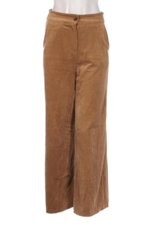 Pantaloni de velvet de femei, Mărime S, Culoare Maro, Preț 20,03 Lei
