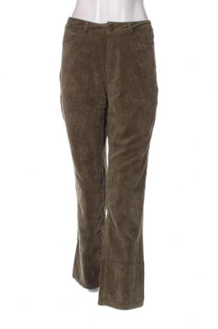 Pantaloni de velvet de femei, Mărime S, Culoare Verde, Preț 20,03 Lei