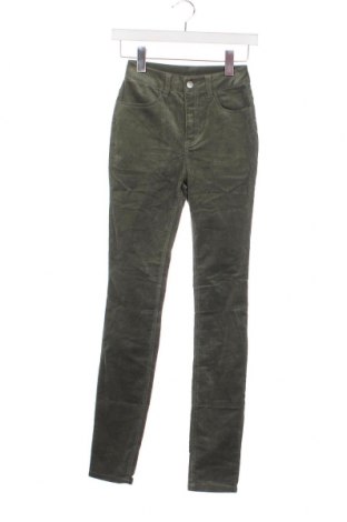 Дамски джинси, Размер XS, Цвят Зелен, Цена 7,25 лв.