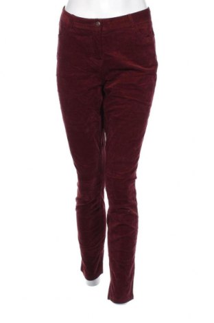 Pantaloni de velvet de femei, Mărime L, Culoare Roșu, Preț 18,12 Lei