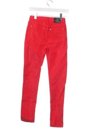 Дамски джинси, Размер XS, Цвят Червен, Цена 7,25 лв.