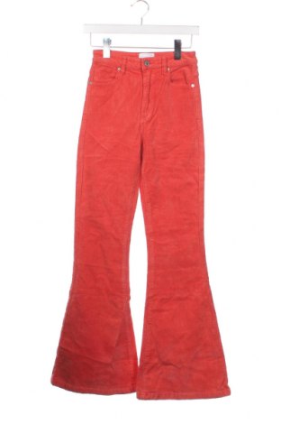 Dámské manšestráky  Abrand Jeans, Velikost XS, Barva Růžová, Cena  111,00 Kč