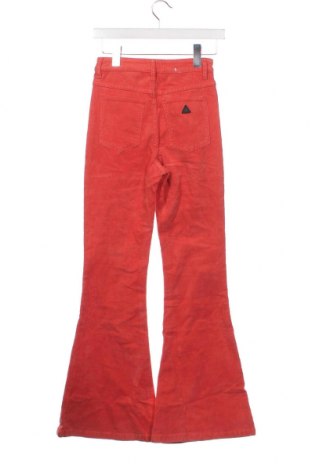 Pantaloni de velvet de femei Abrand Jeans, Mărime XS, Culoare Roz, Preț 20,03 Lei