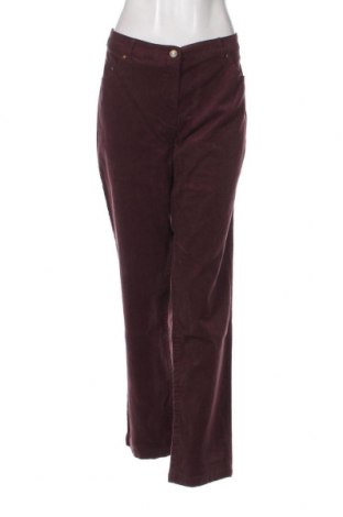 Γυναικείο κοτλέ παντελόνι Aniston, Μέγεθος XL, Χρώμα Βιολετί, Τιμή 11,38 €
