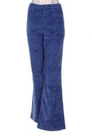 Pantaloni de velvet de femei C&A, Mărime XL, Culoare Albastru, Preț 95,39 Lei
