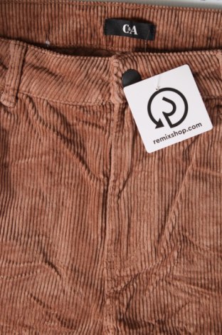 Γυναικείο κοτλέ παντελόνι C&A, Μέγεθος L, Χρώμα Καφέ, Τιμή 5,20 €