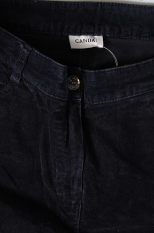 Γυναικείο κοτλέ παντελόνι Canda, Μέγεθος L, Χρώμα Μπλέ, Τιμή 5,20 €