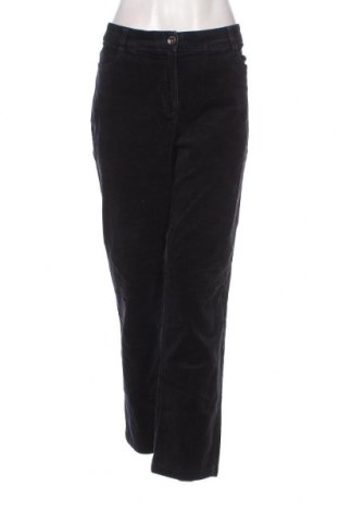 Γυναικείο κοτλέ παντελόνι Canda, Μέγεθος L, Χρώμα Μπλέ, Τιμή 3,95 €