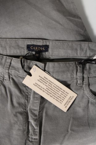Pantaloni de velvet de femei Caroll, Mărime M, Culoare Gri, Preț 48,03 Lei