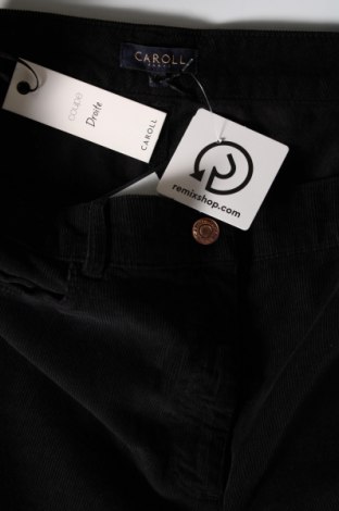Pantaloni de velvet de femei Caroll, Mărime XL, Culoare Negru, Preț 72,04 Lei