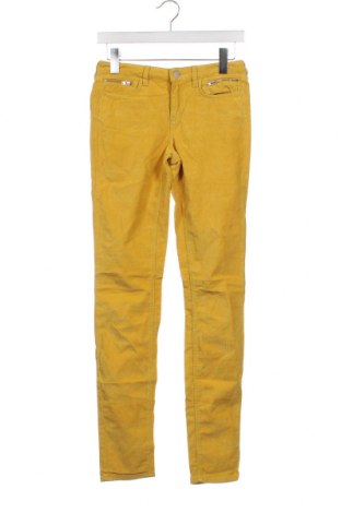 Pantaloni de velvet de femei Comptoir Des Cotonniers, Mărime S, Culoare Galben, Preț 33,55 Lei