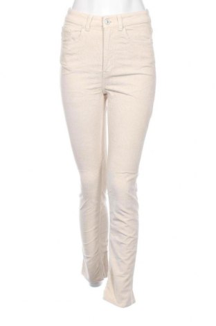 Pantaloni de velvet de femei Costes, Mărime S, Culoare Alb, Preț 24,80 Lei