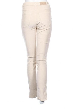 Pantaloni de velvet de femei Costes, Mărime S, Culoare Alb, Preț 24,80 Lei