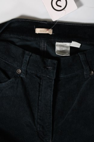 Pantaloni de velvet de femei ENNA, Mărime L, Culoare Albastru, Preț 20,03 Lei