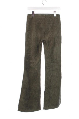 Pantaloni de velvet de femei Ella, Mărime S, Culoare Verde, Preț 19,08 Lei