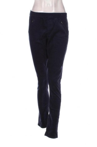 Pantaloni de velvet de femei Esmara, Mărime M, Culoare Albastru, Preț 20,03 Lei