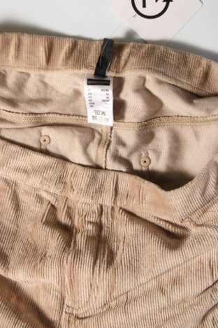 Pantaloni de velvet de femei Goldenpoint, Mărime M, Culoare Bej, Preț 18,12 Lei