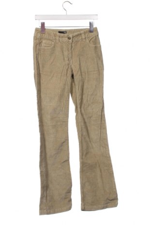 Pantaloni de velvet de femei H&M, Mărime XS, Culoare Bej, Preț 18,12 Lei