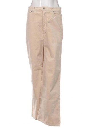 Γυναικείο κοτλέ παντελόνι H&M Divided, Μέγεθος M, Χρώμα  Μπέζ, Τιμή 2,70 €