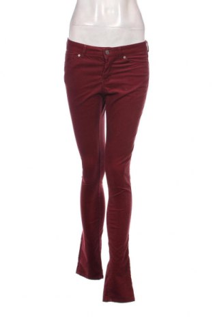 Γυναικείο κοτλέ παντελόνι H&M Divided, Μέγεθος M, Χρώμα Κόκκινο, Τιμή 14,91 €