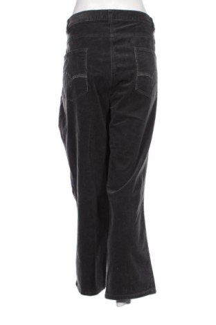 Γυναικείο κοτλέ παντελόνι Helena Vera, Μέγεθος 3XL, Χρώμα Γκρί, Τιμή 7,18 €