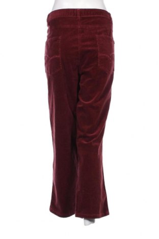 Γυναικείο κοτλέ παντελόνι Helena Vera, Μέγεθος 3XL, Χρώμα Βιολετί, Τιμή 5,38 €