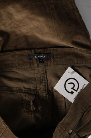 Дамски джинси Lindex, Размер L, Цвят Зелен, Цена 8,99 лв.