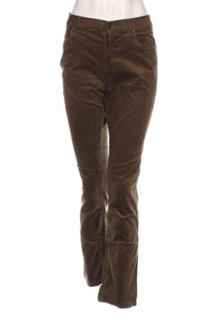 Pantaloni de velvet de femei Lindex, Mărime L, Culoare Verde, Preț 19,08 Lei