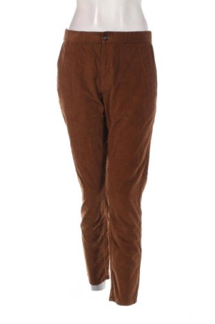 Pantaloni de velvet de femei Mango, Mărime M, Culoare Maro, Preț 28,42 Lei