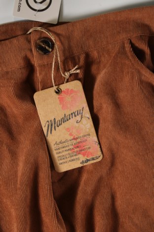 Дамски джинси Mantaray, Размер XL, Цвят Кафяв, Цена 17,40 лв.