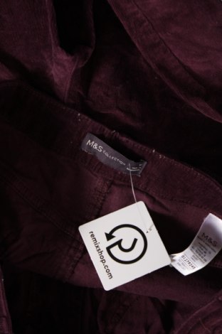 Дамски джинси Marks & Spencer, Размер M, Цвят Лилав, Цена 7,40 лв.