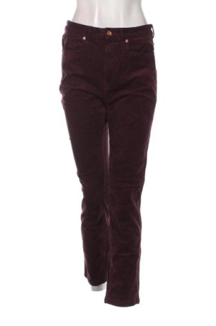 Pantaloni de velvet de femei Marks & Spencer, Mărime M, Culoare Mov, Preț 20,39 Lei