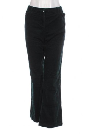 Pantaloni de velvet de femei Marks & Spencer, Mărime L, Culoare Verde, Preț 29,61 Lei