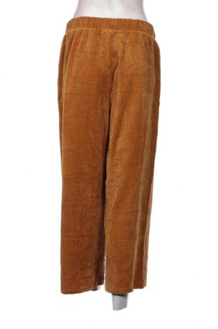 Pantaloni de velvet de femei Noisy May, Mărime M, Culoare Galben, Preț 26,71 Lei