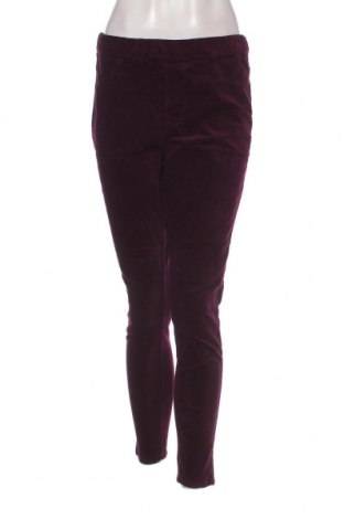 Γυναικείο κοτλέ παντελόνι Pepco, Μέγεθος L, Χρώμα Βιολετί, Τιμή 3,95 €