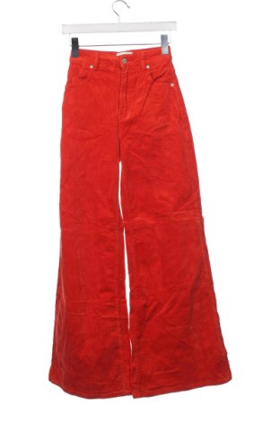 Γυναικείο κοτλέ παντελόνι Rolla's, Μέγεθος XXS, Χρώμα Κόκκινο, Τιμή 10,00 €
